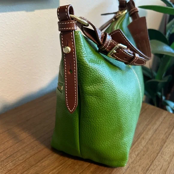 Dooney & Bourke Green Hobo Bag - Like New! - Picture 13 of 13